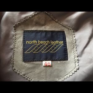 North beach leather jacket